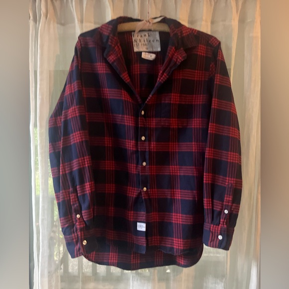 Frank & Eileen Relaxed Eileen flannel button up  M - Picture 1 of 7